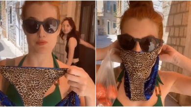 Photo of Zaboravila masku: Hrvatska glumica u prodavnicu ušla s gaćicama na licu