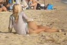Photo of Mladić snimao zgodnu PLAVUŠU na plaži, a onda se ŽENA umešala (VIDEO)